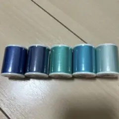 新品　フジックス　レジロン　ニット用ミシン糸300m 5個セット