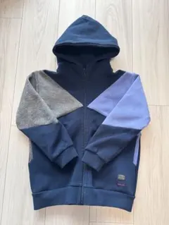 ズッパディズッカ パーカー キッズ 切替デザイン 120cm