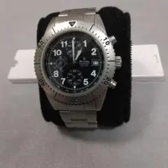 BULOVA クロノグラフ BVD103 腕時計 本体 20気圧防水 - メルカリ