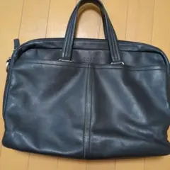 COACH ブリーフケース ビジネスバッグ 2way ストラップ欠品 本革