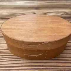 未使用】シェーカーボックス井藤昌志 IFUJIのOVAL BOX草木染めグレー