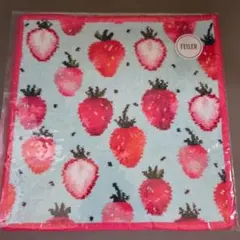 【完売☆未開封】フェイラー ハンカチ☆ストロベリードット・WEB限定カラー