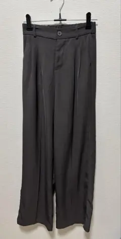 Neuna レディース ワイド スラックス S 2タック