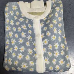 青カーディガン