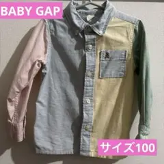 使用回数2回のみ　baby GAP 3yrs シャツ