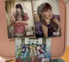 FRUITS ZIPPER 生写真3枚セット(未開封)