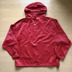 極美品 90's NIKE ナイキ ナイロン アノラックパーカー 白タグ XL
