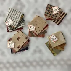 アメリカ合衆国文言・星柄・チェック柄生地パッチワーク用