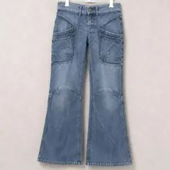 【希少】Pepe Jeans⭐︎DAMSELペペジーンズ ワイドデニムサイズ25のサムネイル