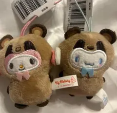 サンリオどうぶつ着ぐるみマスコット　 たぬき編