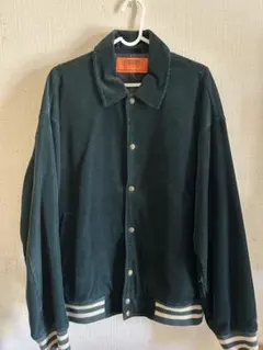 UNIVERSAL OVERALL ダークグリーン スタジャン ILLINOIS