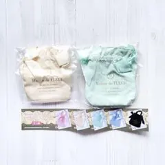 メゾンドフルール　ダブルリボンギャザートートバッグ　カプセルトイ　キーホルダー