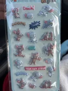 ぷくぷく　シール　トムジェリ