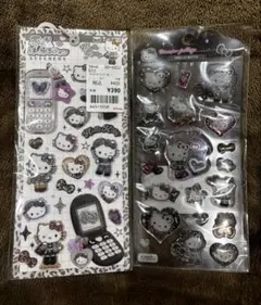 サンリオ　ギャルキティ　ドロップジェリーシール　平成はっぴーフォン　2枚セット