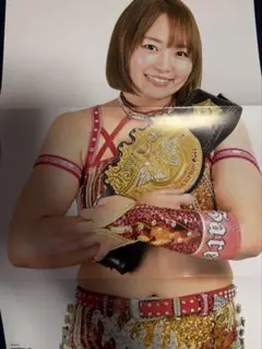 Sareee プロレス チャンピオンベルト ピンナップ