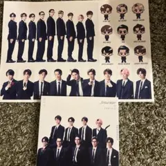 Snow Man ブラザービート ［CD+DVD］初回盤A特典ステッカー付