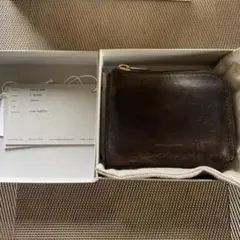 美品✨エンダースキーマ vertical wallet choco 付属品完備 - メルカリ