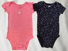 カーターズ 半袖 ロンパース 2枚セット 12m (80サイズ) 女の子のサムネイル