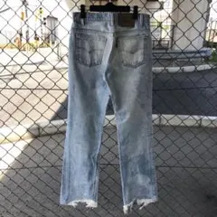 USA製 クラッシュデニム カートコバーン Levi's 517 オレンジタブ