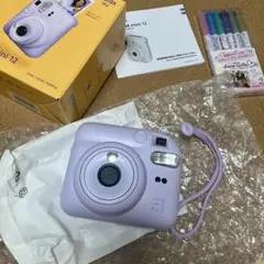 FUJIFILM instax mini 12パープル チェキ