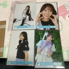 日向坂46 4期生清水理央生写真4枚セット