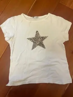 Subdued 半袖Tシャツ ホワイト スター柄