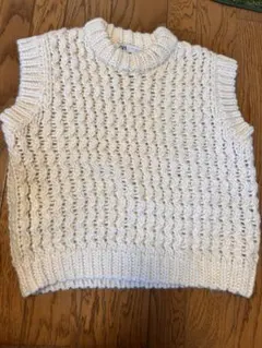 zara ニットベストレディース