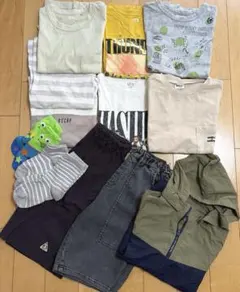 男の子 140 夏服 まとめ売り 無印良品、GU、ユニクロ、BREEZEなど