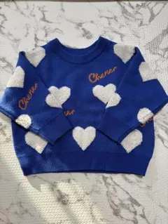 シェリール CHERIER ハート ニット セーター 100cm