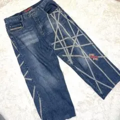 pepe jeans ペペジーンズ　33 ワイドパンツ　大きいサイズ
