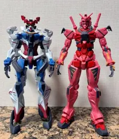 Gundam GQuuuuuuX 限械突破 ジークアクス 赤いガンダム 2体