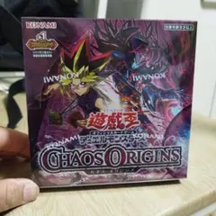遊戯王OCG CHAOS ORIGINS 未開封BOX シュリンク付き - メルカリ