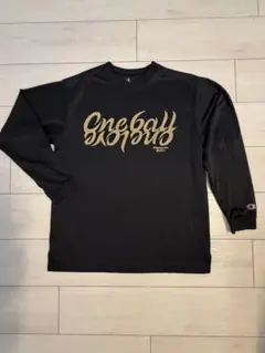 Champion ロンT 黒　ロングTシャツ　チャンピオン