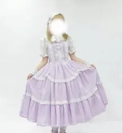 Chalmiere シャルミエール クラシックドールジャンスカセット ピンク
