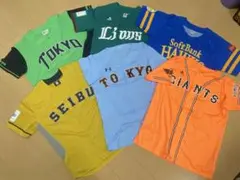 埼玉西武ライオンズ ユニフォーム Tシャツ フラッグ6点まとめ売り