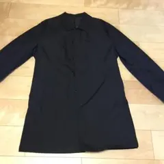 タグ付き新品未使用　黒 トレンチコート ボタン式