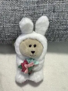 新品未使用タグ付き　スターバックス　ベアリスタ うさぎ　ミニ　ぬいぐるみ
