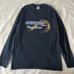 US古着 vintage SPOTSWOOD Basketball 長袖　ロンTのサムネイル