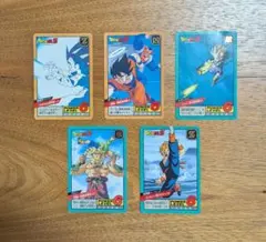 1994 ドラゴンボールZ カードダス 5枚セット