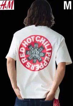 新品 H&M × レッドホットチリペッパーズ バンドTシャツ M