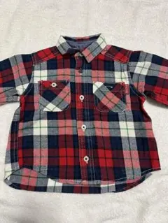 チェック柄シャツ 90㎝