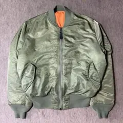 ALPHA　アルファ　MA-1　Lサイズ USA製　80年代 90年代