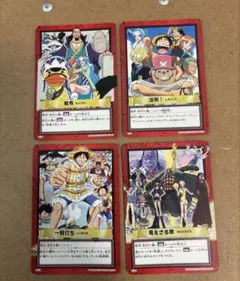 旧ワンピース トレーディングカードセット