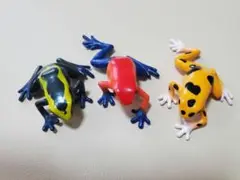 ヤドクガエル フィギュア 3個セット