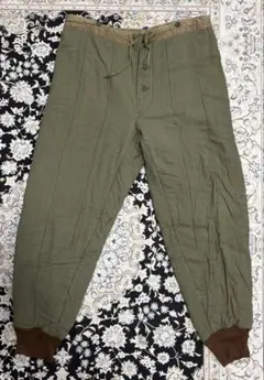 チェコ軍 パンツライナー ミリタリー キルティング 軍物　アウトドア　キャンプのサムネイル
