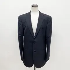 ディオールオム　DIOR HOMME テーラードジャケット　紺　ウールのサムネイル