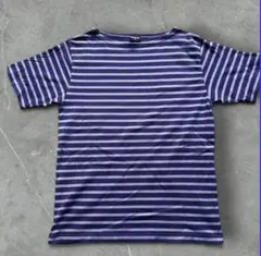 OLD UNIQLO オールドユニクロ 90s ボーダーTシャツ M 肉厚のサムネイル