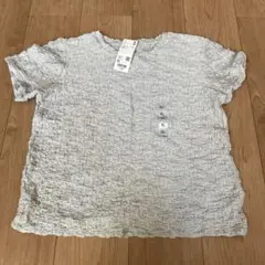 UNIQLO ライトグレー 半袖Tシャツ XL