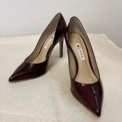 【未使用】DIANA ダイアナ　ボルドー　赤　ハイヒール　パンプス　22.5㎝