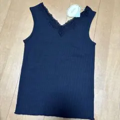 値下げ　新品　グリーンパークス　タンクトップ　ブラック